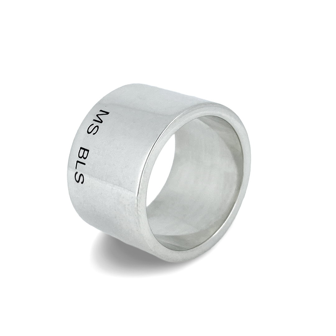 DOUBLE NAME RING