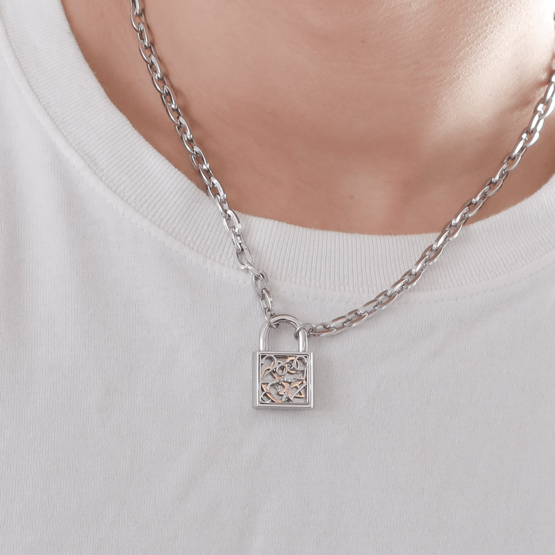 ナンバーパドロックネックレス – bless-silver