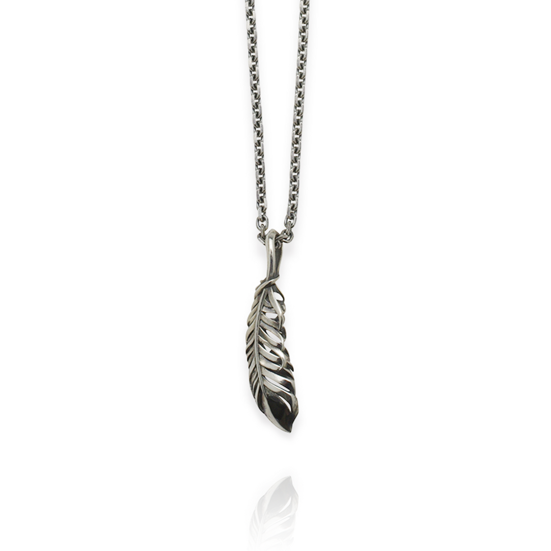 INTELLECTUAL FEATHER PENDANT S