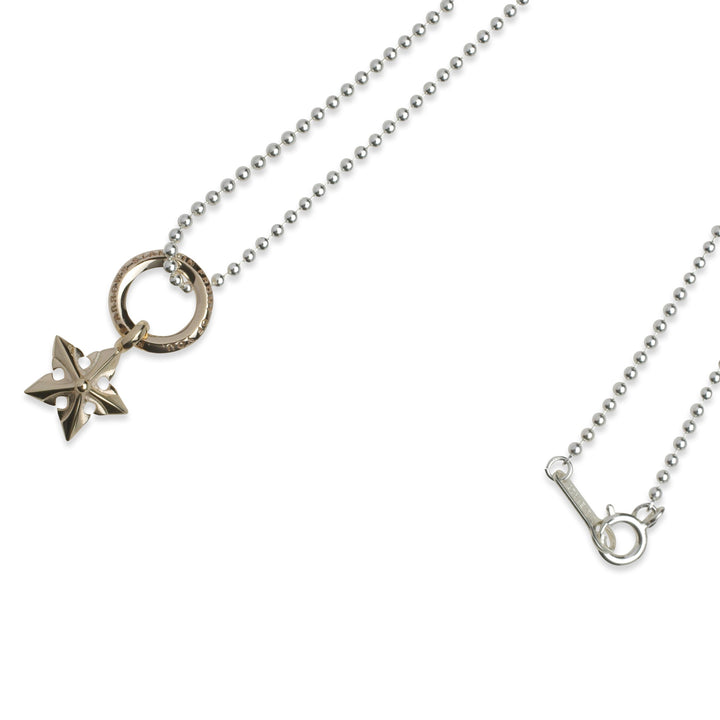 OFF THE WALL FIVE ARROWS STAR PENDANT K10YG