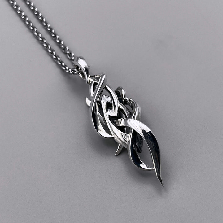 TENTACLES EDITION SHARP DOBLE RING PENDANT