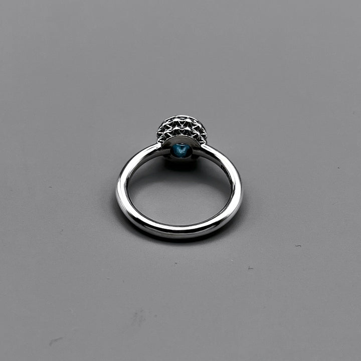 TRIPLE X STUDS SOLITAIRE BIRTHDAY 5mm STONE RING